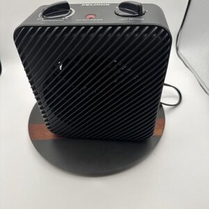 Pelonis 1500W 3-Speed Electric Fan-Forced Space Heater Black PSH08F1ABB